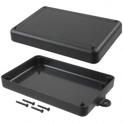 PT-11668-MB by Bud Industries - BOX ABS BLACK 6.016""L X 4.010""W