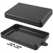 PT-11668-MB by Bud Industries - BOX ABS BLACK 6.016""L X 4.010""W