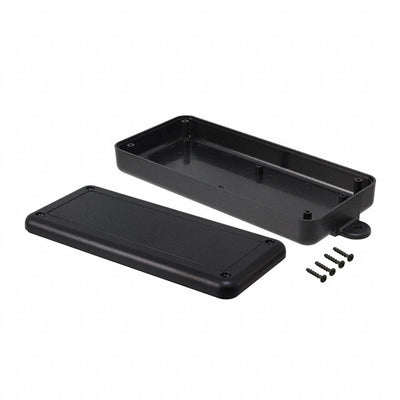 PT-11670-MB by Bud Industries - BOX ABS BLACK 6.500""L X 2.875""W