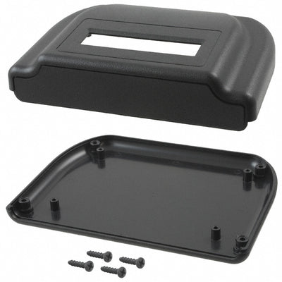 PT-11754-DW by Bud Industries - BOX ABS BLACK 5.505""L X 4.005""W