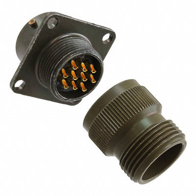 PT00A-12-10S by Amphenol Industrial Operations - CONNECTOR RECPT FMALE 10P SOLDER CUP