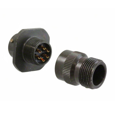 PT01A-10-6S by Amphenol Industrial Operations - CONNECTOR RECPT FMALE 6POS SOLDER CUP