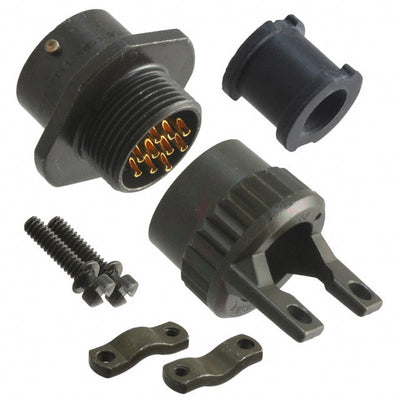PT01A-12-10S(SR) by Amphenol Industrial Operations - CONNECTOR RECPT FMALE 10P SOLDER CUP
