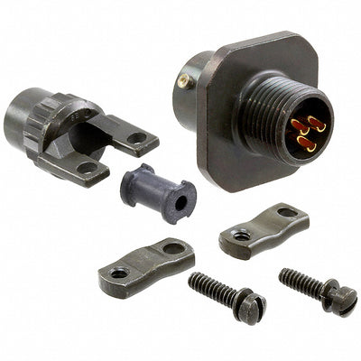 PT01A-8-3S(SR) by Amphenol Industrial Operations - CONNECTOR RECPT FMALE 3P GOLD SLDR CUP
