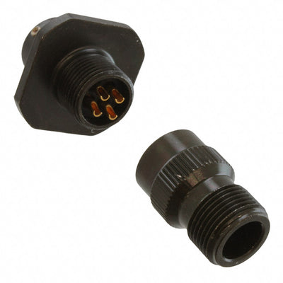 PT01A-8-4S by Amphenol Industrial Operations - CONNECTOR RECPT FMALE 4P GOLD SLDR CUP