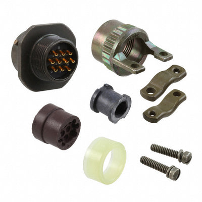 PT01E-12-10P(SR) by Amphenol Industrial Operations - CONNECTOR RECPT MALE 10P GOLD SLDR CUP