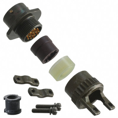 PT01E-12-10S(SR) by Amphenol Industrial Operations - CONNECTOR RECPT FMALE 10P SOLDER CUP