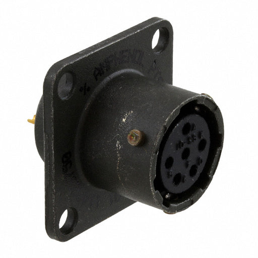 PT02A-10-98S by Amphenol Industrial Operations - CONNECTOR RECPT FMALE 6POS SOLDER CUP