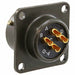 PT02A-12-4P by Amphenol Industrial Operations - CONNECTOR RECPT MALE 4P GOLD SLDR CUP
