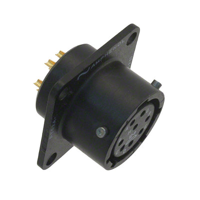 PT02A-12-8S(025) by Amphenol Industrial Operations - CONNECTOR RECPT FMALE 8P GOLD SLDR CUP