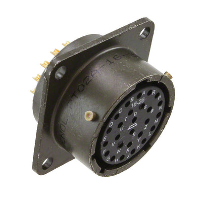 PT02A-16-26S by Amphenol Industrial Operations - CONNECTOR RECPT FMALE 26P SOLDER CUP