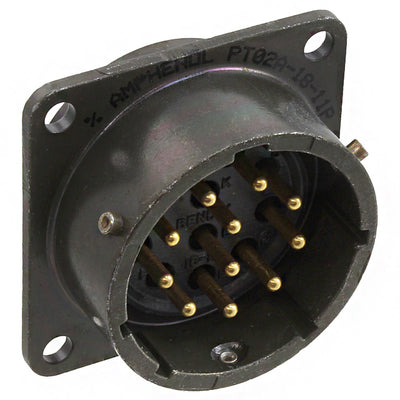 PT02A-18-11P by Amphenol Industrial Operations - CONNECTOR RECPT MALE 11P GOLD SLDR CUP
