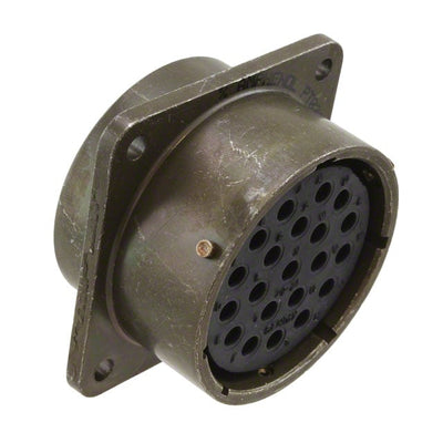 PT02A-22-21S by Amphenol Industrial Operations - CONNECTOR RECPT FMALE 21P SOLDER CUP