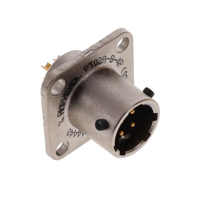 PT02A8-4P-023 by Amphenol Industrial Operations - PT 4C 4#20 PIN RECEPTACLE