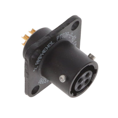 PT02A8-4S-027 by Amphenol Industrial Operations - PT 4C 4#20 SKT RECEPTACLE
