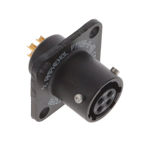 PT02A8-4S-027 by Amphenol Industrial Operations - PT 4C 4#20 SKT RECEPTACLE