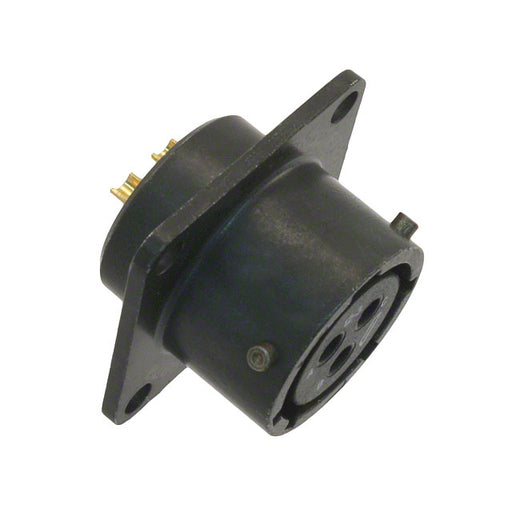 PT02E-12-3S by Amphenol Industrial Operations - CONNECTOR RECPT FMALE 3P GOLD SLDR CUP