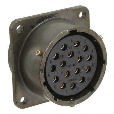 PT02E-20-16S by Amphenol Industrial Operations - CONNECTOR RECPT FMALE 16P SOLDER CUP