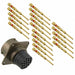PT02SE-14-19P by Amphenol Industrial Operations - CONNECTOR RECPT MALE 19POS GOLD CRIMP