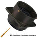 PT02SE-24-61P by Amphenol Industrial Operations - CONNECTOR RECPT MALE 61POS GOLD CRIMP