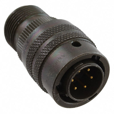 PT06A-10-6P by Amphenol Industrial Operations - CONNECTOR PLUG MALE 6P GOLD SLDR CUP