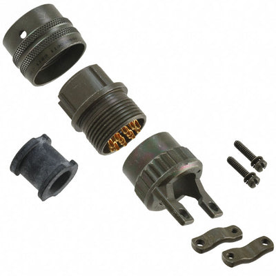 PT06A-12-14P(SR) by Amphenol Industrial Operations - CONNECTOR PLUG MALE 14P GOLD SLDR CUP