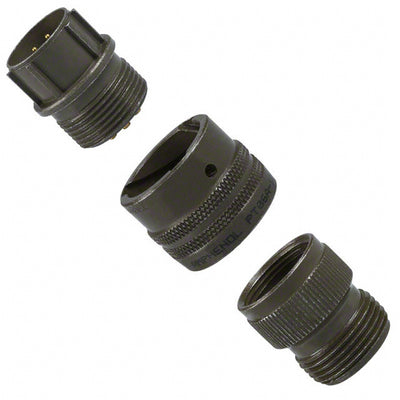 PT06A-12-8P by Amphenol Industrial Operations - CONNECTOR PLUG MALE 8P GOLD SLDR CUP