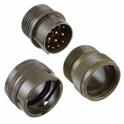 PT06A-14-12P by Amphenol Industrial Operations - CONNECTOR PLUG MALE 12P GOLD SLDR CUP