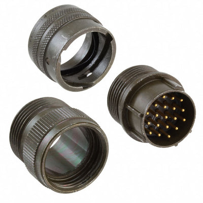 PT06A-14-19P by Amphenol Industrial Operations - CONNECTOR PLUG MALE 19P GOLD SLDR CUP