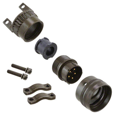 PT06A-14-5P(SR) by Amphenol Industrial Operations - CONNECTOR PLUG MALE 5P GOLD SLDR CUP