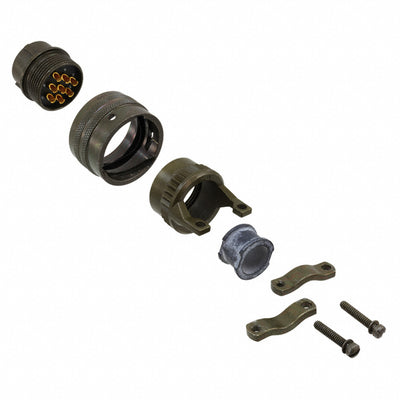 PT06A-16-8P(SR) by Amphenol Industrial Operations - CONNECTOR PLUG MALE 8P GOLD SLDR CUP