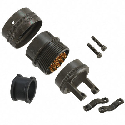 PT06A-20-16P(SR) by Amphenol Industrial Operations - CONNECTOR PLUG MALE 16P GOLD SLDR CUP