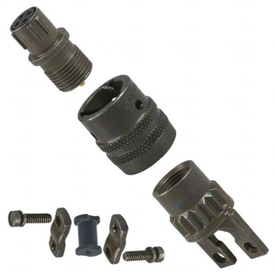 PT06A-8-4S(SR) by Amphenol Industrial Operations - CONNECTOR PLUG FMALE 4P GOLD SLDR CUP