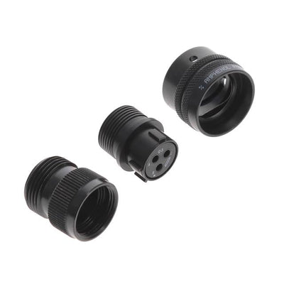 PT06A12-3S-027 by Amphenol Industrial Operations - PT 3C 3#16 SKT PLUG