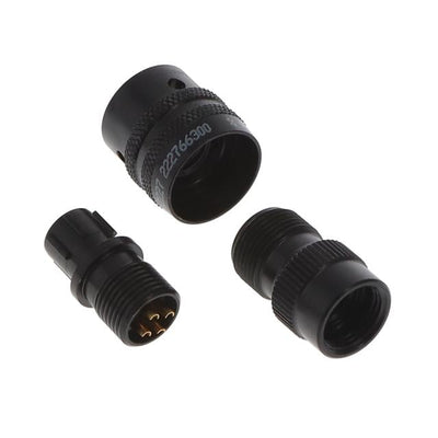 PT06A8-4S-027 by Amphenol Industrial Operations - PT 4C 4#20 SKT PLUG