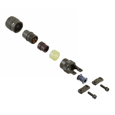 PT06E-10-5P(SR) by Amphenol Industrial Operations - CONNECTOR PLUG MALE 5P GOLD SLDR CUP