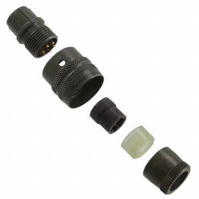 PT06E-10-6S by Amphenol Industrial Operations - CONNECTOR PLUG FMALE 6P GOLD SLDR CUP