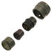 PT06E-12-4S by Amphenol Industrial Operations - CONNECTOR PLUG FMALE 4P GOLD SLDR CUP