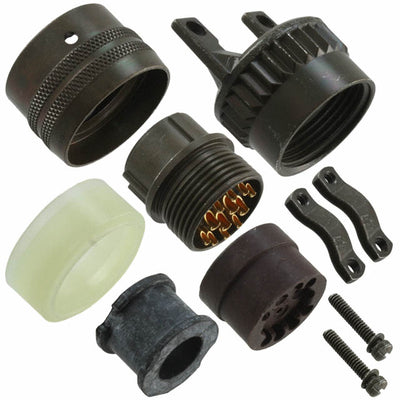 PT06E-14-12P(SR) by Amphenol Industrial Operations - CONNECTOR PLUG MALE 12P GOLD SLDR CUP