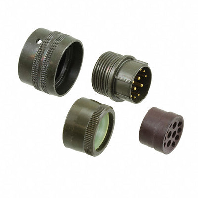 PT06E-14-12P by Amphenol Industrial Operations - CONNECTOR PLUG MALE 12P GOLD SLDR CUP