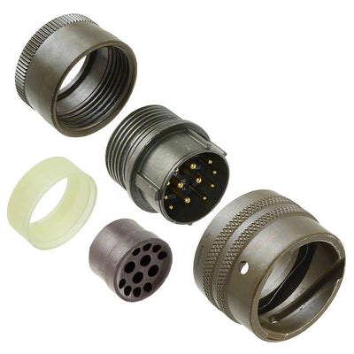 PT06E-14-18P by Amphenol Industrial Operations - CONNECTOR PLUG MALE 18P GOLD SLDR CUP