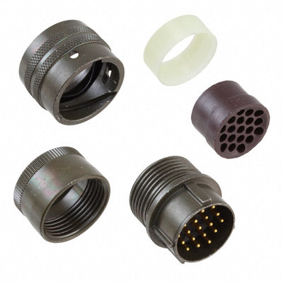 PT06E-14-19P by Amphenol Industrial Operations - CONNECTOR PLUG MALE 19P GOLD SLDR CUP