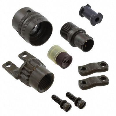 PT06E-8-2P(SR) by Amphenol Industrial Operations - CONNECTOR PLUG MALE 2P GOLD SLDR CUP