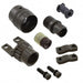 PT06E-8-2P(SR) by Amphenol Industrial Operations - CONNECTOR PLUG MALE 2P GOLD SLDR CUP