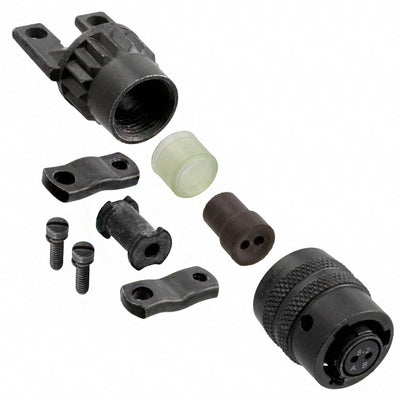PT06E-8-2S(SR) by Amphenol Industrial Operations - CONNECTOR PLUG FMALE 2P GOLD SLDR CUP