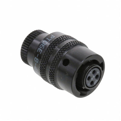 PT06E-8-4S(025) by Amphenol Industrial Operations - CONNECTOR PLUG FMALE 4P GOLD SLDR CUP