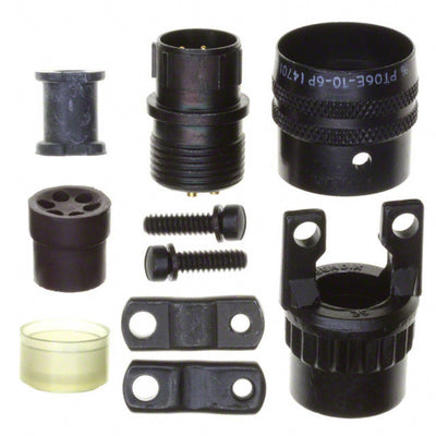 PT06E-10-6P(470) by Amphenol Industrial Operations - CONNECTOR PLUG MALE 6P GOLD SLDR CUP