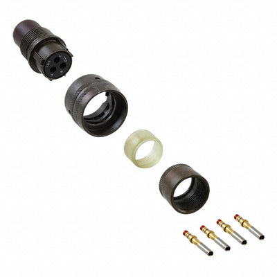 PT06SE-12-3S by Amphenol Industrial Operations - CONNECTOR PLUG FMALE 3POS GOLD CRIMP