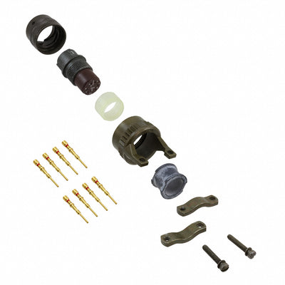 PT06SE-12-8P(SR) by Amphenol Industrial Operations - CONNECTOR PLUG MALE 8POS GOLD CRIMP