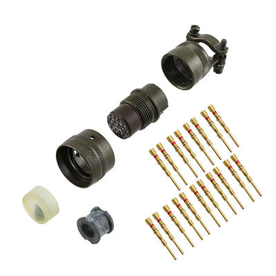 PT06SE-14-18P(SR) by Amphenol Industrial Operations - CONNECTOR PLUG MALE 18POS GOLD CRIMP